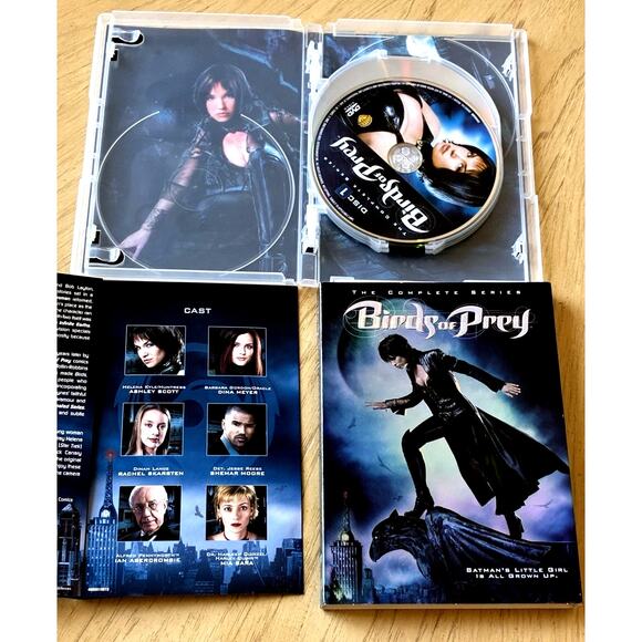 BIRDS OF PREY THE COMPLETE SERIES DVD Batman Catwoman Little Girl Heroes Y2K - Picture 1 of 8